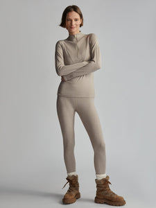 Varley Always Warm Base Layer Legging 27.5 - Taupe Marl