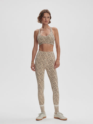Varley Move Pocket High Legging 25 - Almond Abstract Leopard