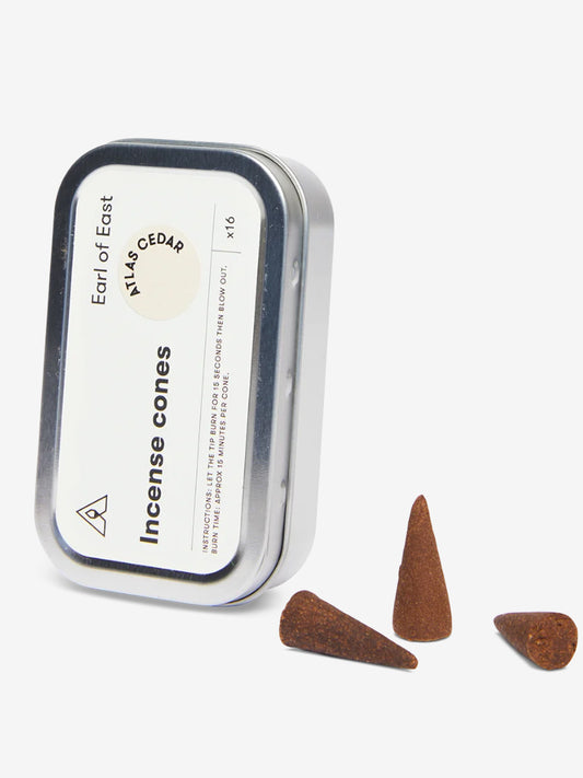 Earl of East Incense Cones - Atlas Cedar