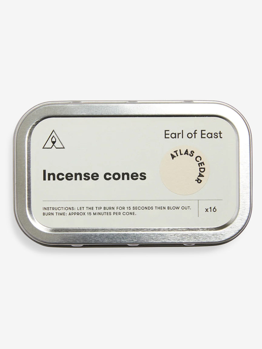 Earl of East Incense Cones - Atlas Cedar