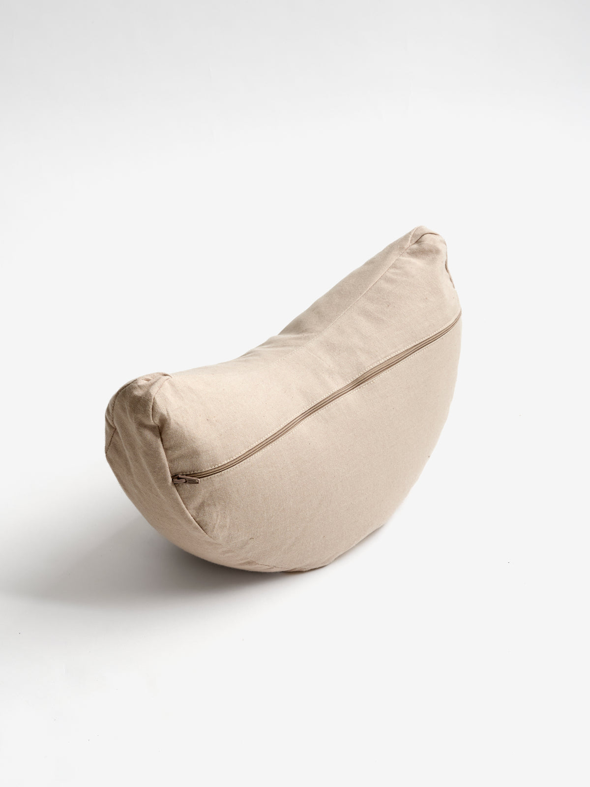 Yogamatters Organic Cotton Chambray Crescent Extension Cushion