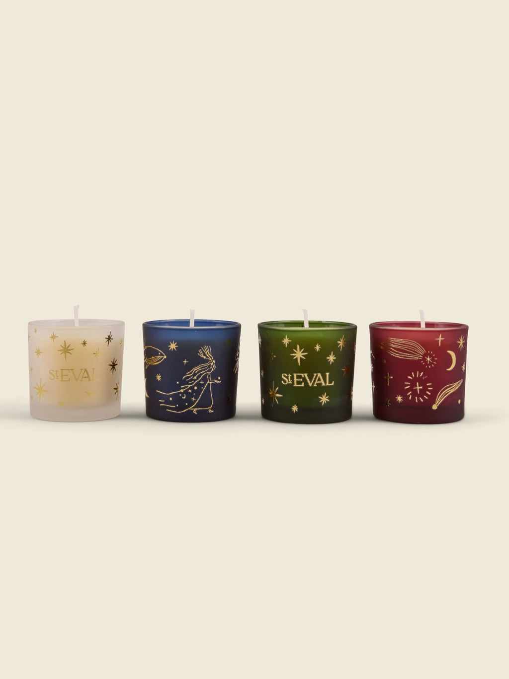 St. Eval Christmas Votive Candle Gift Set