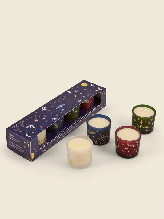 St. Eval Christmas Votive Candle Gift Set