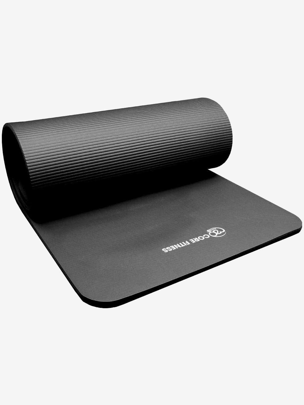 Yoga Mad Core Fitness Mat 10mm Black