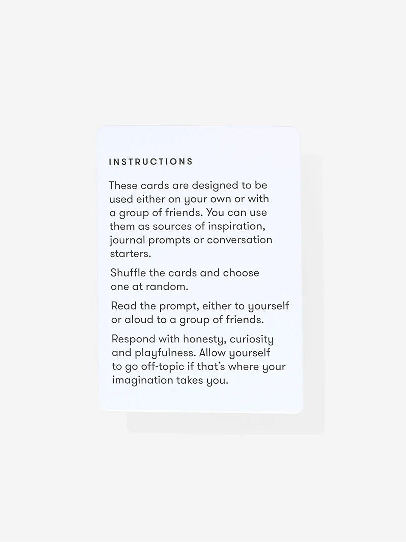 The School of Life Creative Thinking Cards