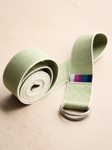 Yogamatters Organic Cotton Chambray D-ring Yoga Belt - Pack of 20