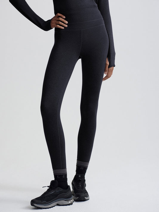 Varley Always Warm Base Layer Legging - Black Marl