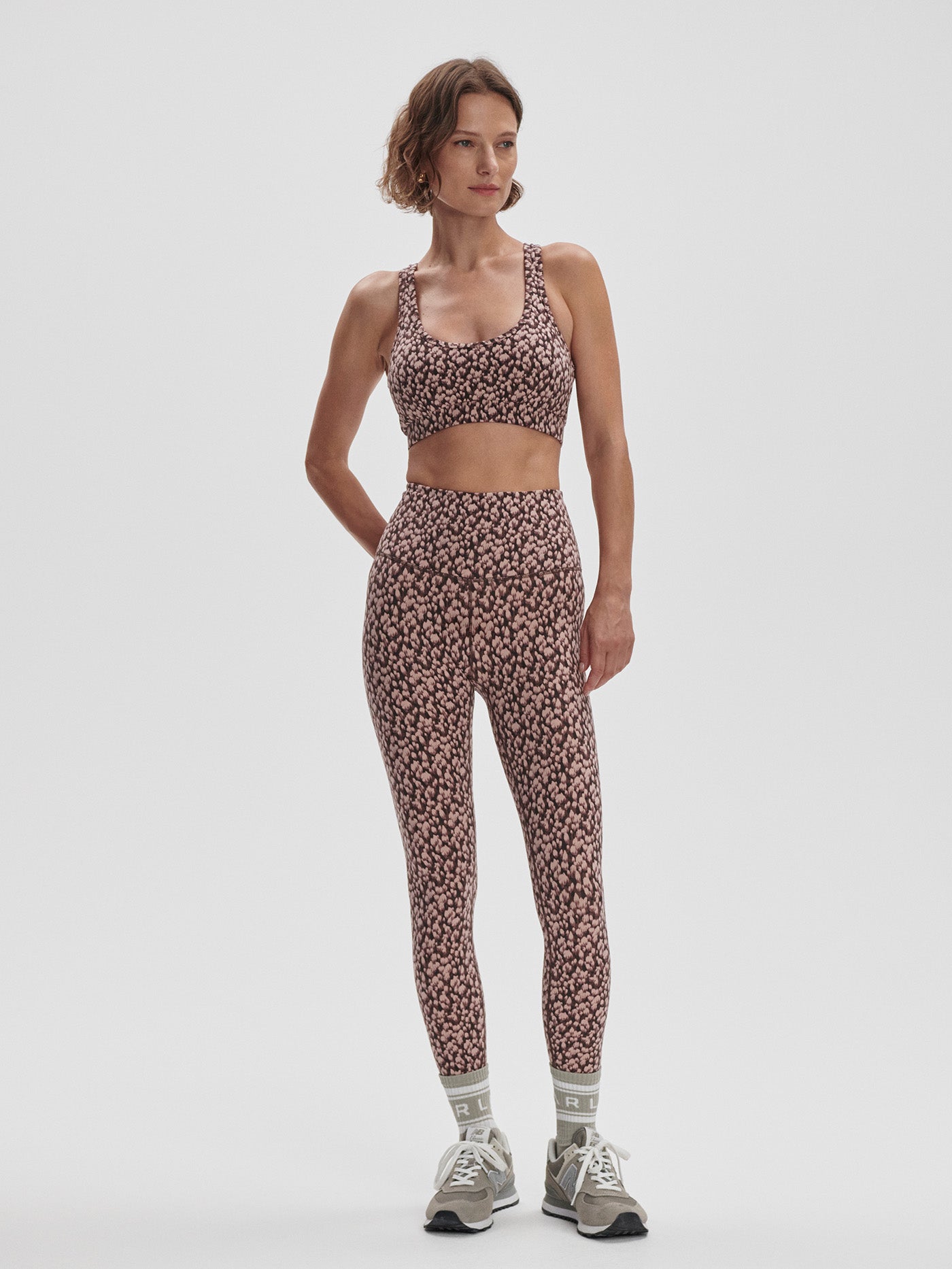 Varley Super High Rise Legging 25 - Deep Mauve Petal
