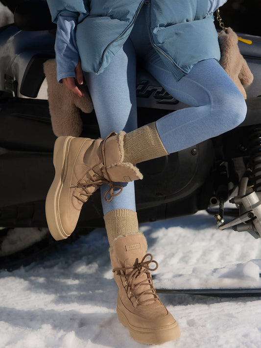 Varley Always Warm Base Layer Legging - Glacier Marl