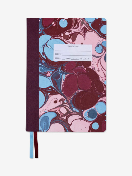 Designworks Ink Marble Soft Cover Journal - Burgundy Sky
