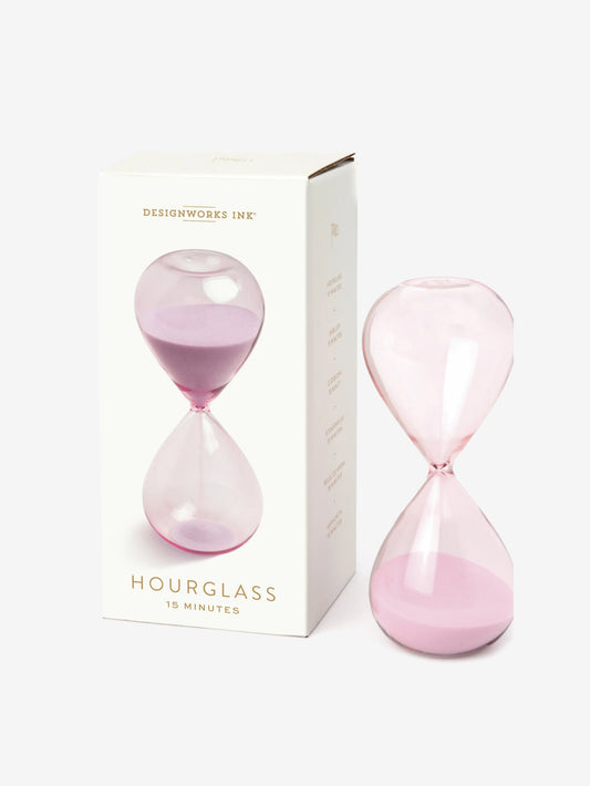 Designworks Ink 15 Minute Hourglass - Lilac