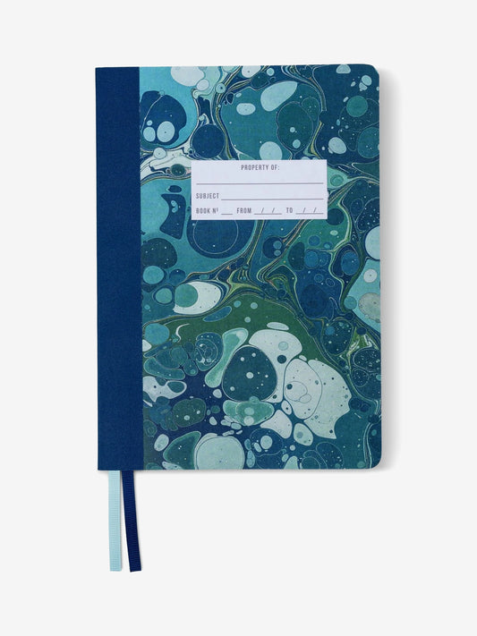 Designworks Ink Marble Soft Cover Journal - Teal