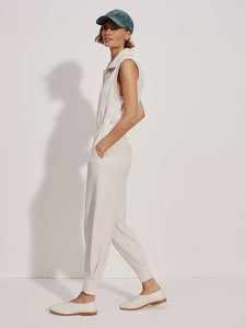 Varley Madelyn Jumpsuit - Ivory Marl