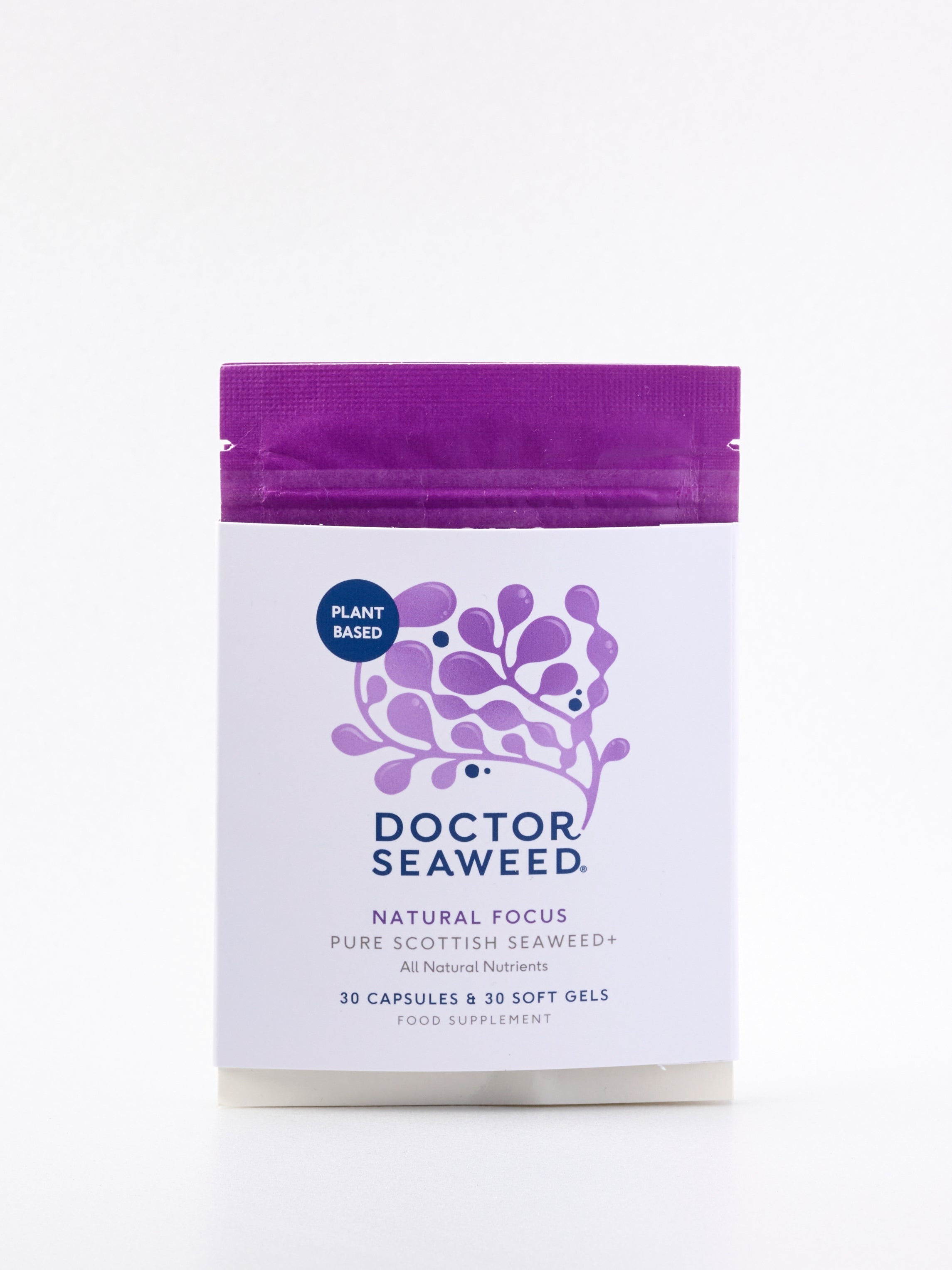 Dr Seaweed Focus+ Supplement Capsules