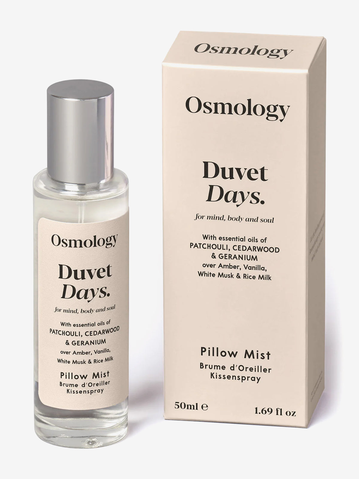 Osmology Aromatherapy Pillow Mist 50ml - Duvet Days