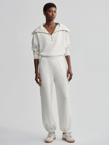 Varley Cargo Pant 27.5 - Ivory Marl