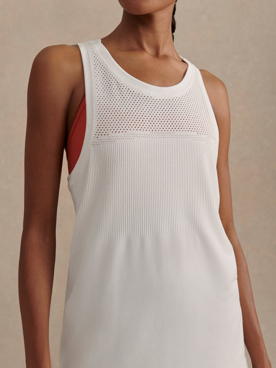 Varley Dayna Seamless Tank - White