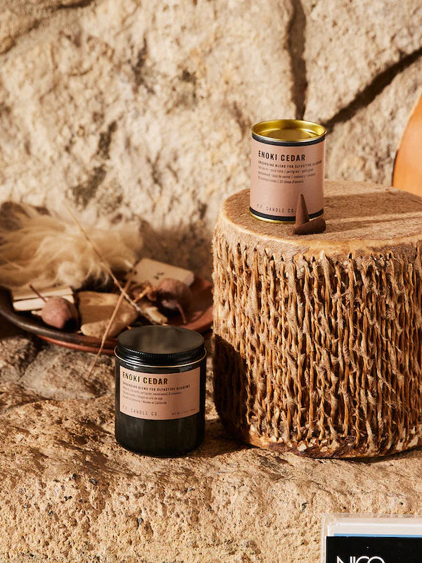 P.F. Candle Co. 7.2oz Alchemy Candle - Enoki Cedar