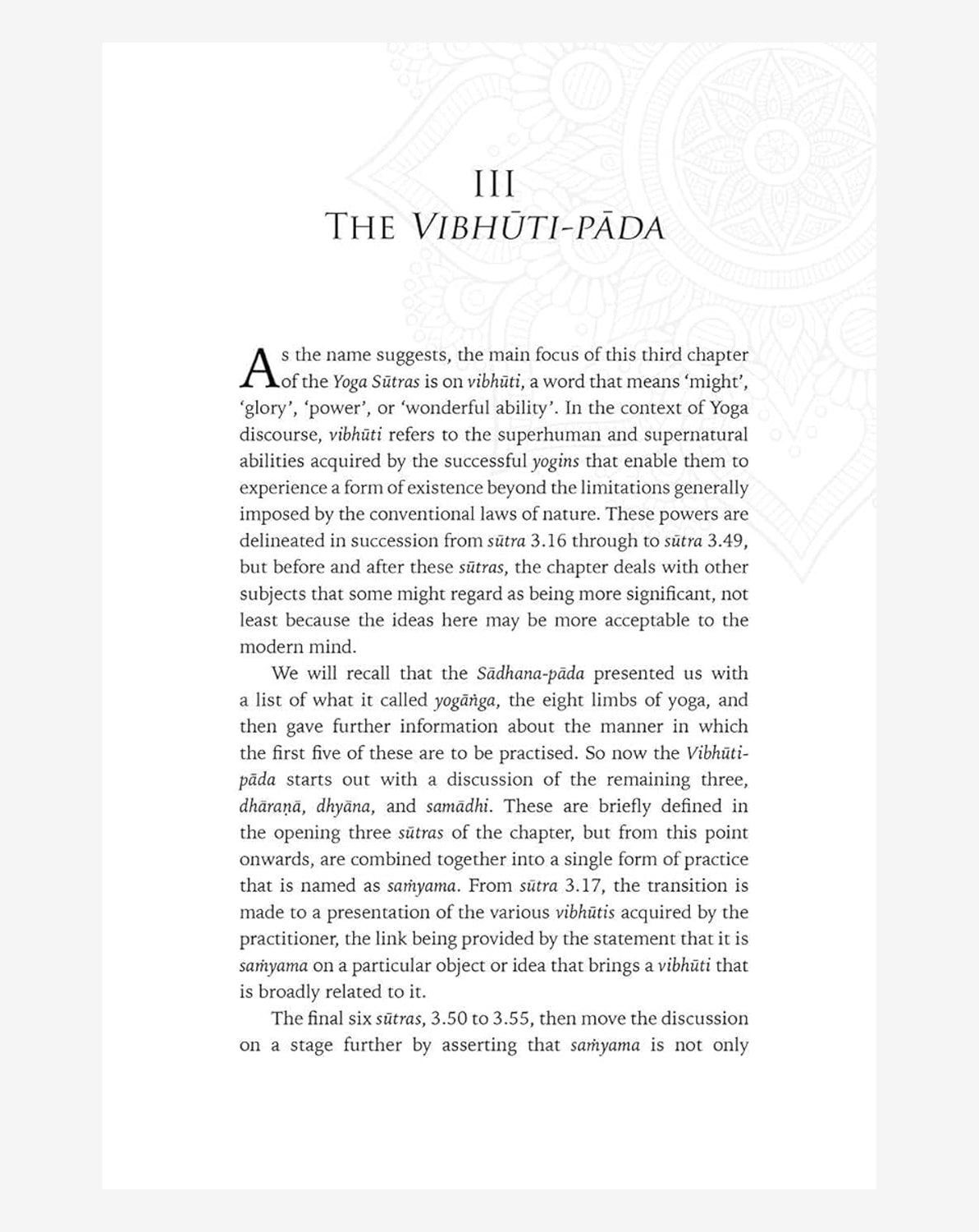 Exploring the Yoga Sutras