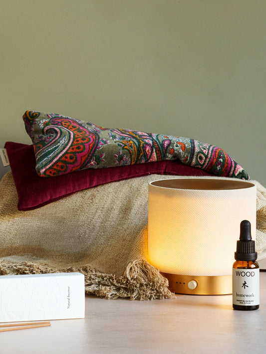 Yogamatters Paisley Velvet Luxe Eye Pillow