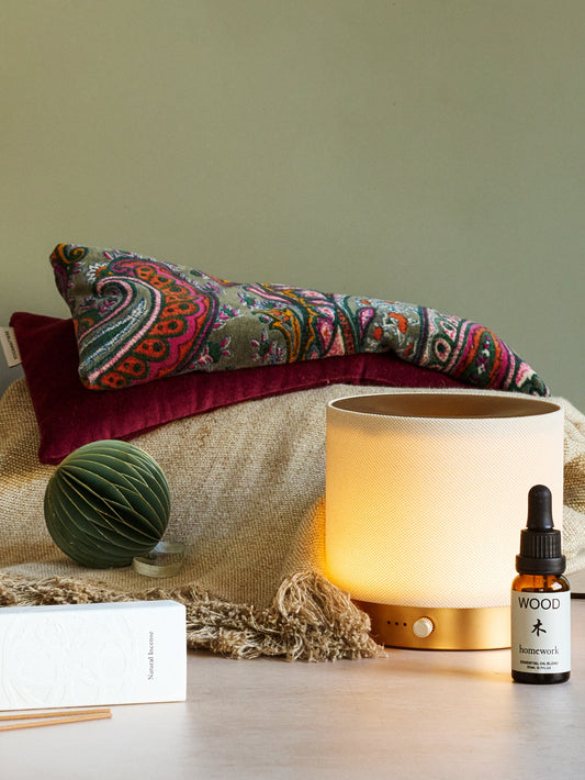 Yogamatters Paisley Velvet Luxe Eye Pillow