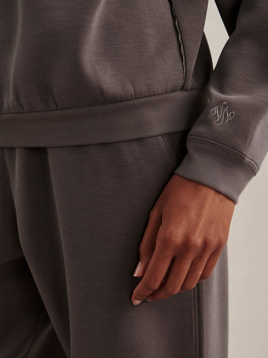 Varley Coralie Crew Neck Sweat - Anchor