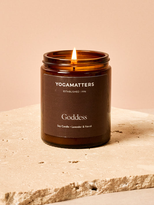 Yogamatters Goddess Soy Candle 180ml - Rose & Geranium