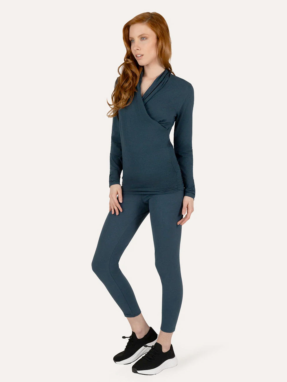 Urban Goddess Good Karma Long Sleeve Yoga Top - Orion