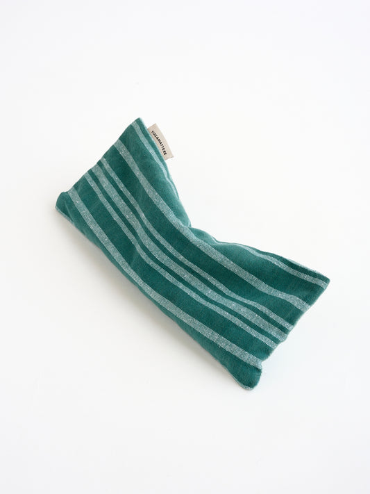 Yogamatters Eye Pillow - Eucalyptus Stripe