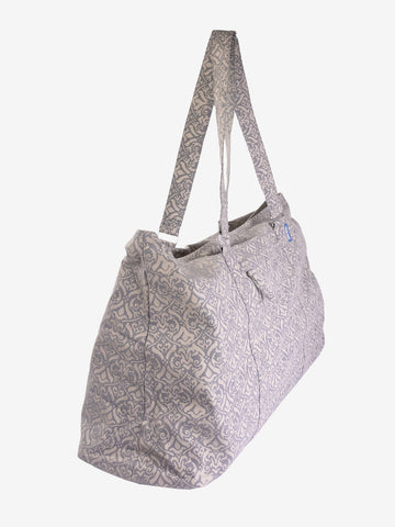 Yoga-Mad Yoga Weekender Bag - Grey Brocade