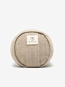 Yogamatters Hemp Mini Buckwheat Bolster - Natural