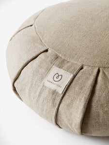 Yogamatters Hemp Buckwheat Zafu Meditation Cushion - Natural - Box of 5