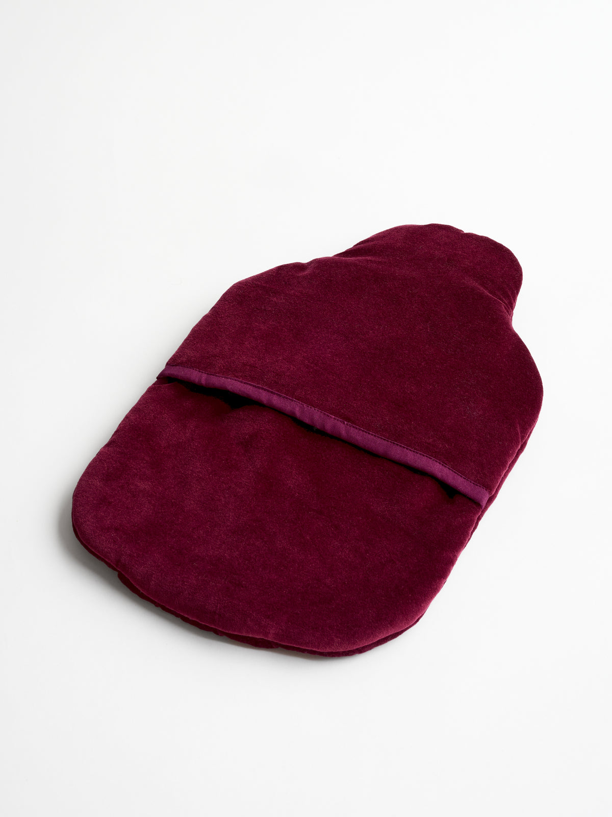Yogamatters Velvet Hot Water Bottle Cover - Berry