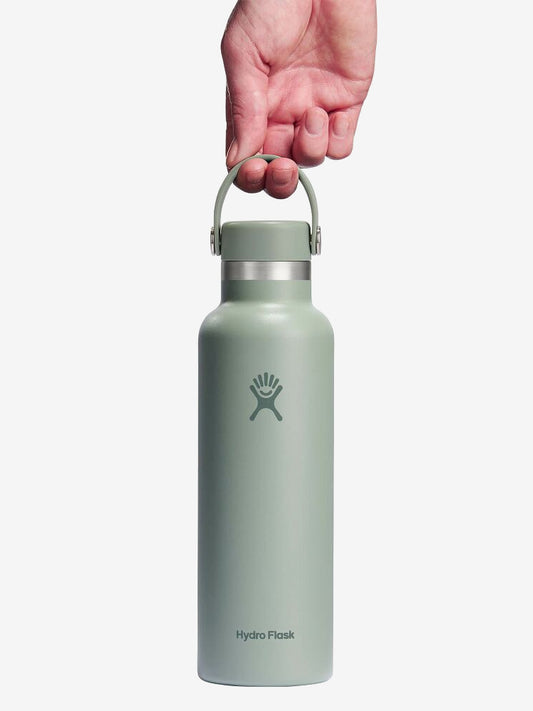 Hydro Flask 621ml (21oz) Standard Mouth with Flex Cap - Agave