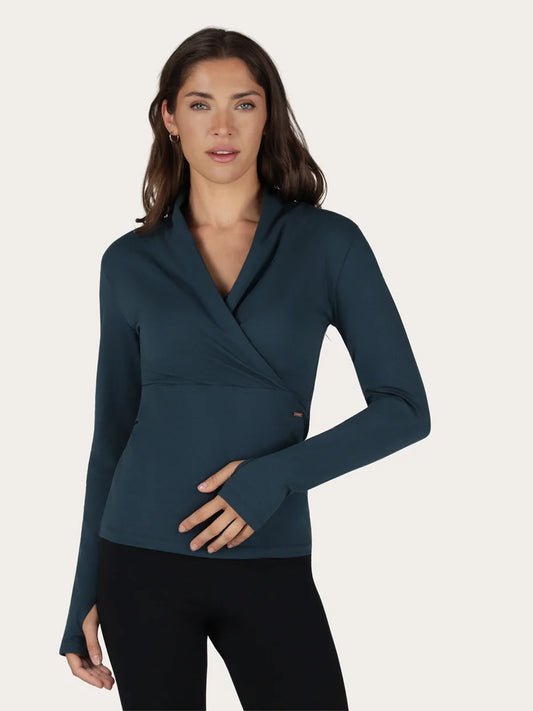 Urban Goddess Ishtar Long Sleeve Yoga Top - Orion
