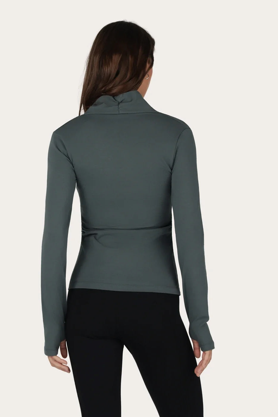 Urban Goddess Ishtar Long Sleeve Yoga Top - Pinyon