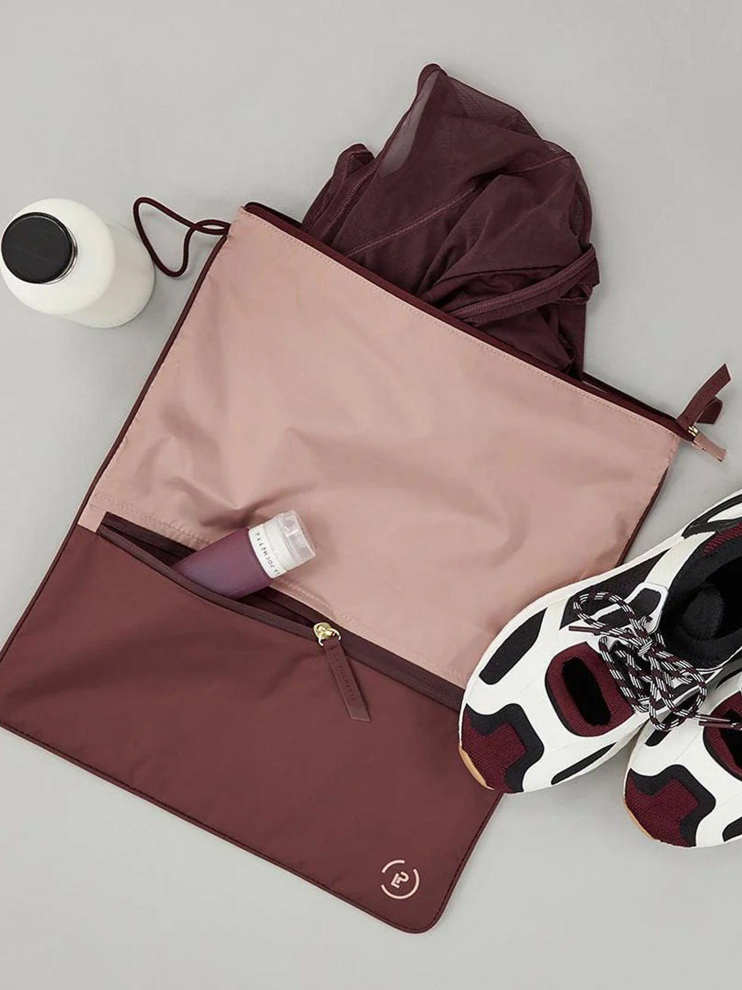 La Pochette Sweat Bag - Rose/Oxblood