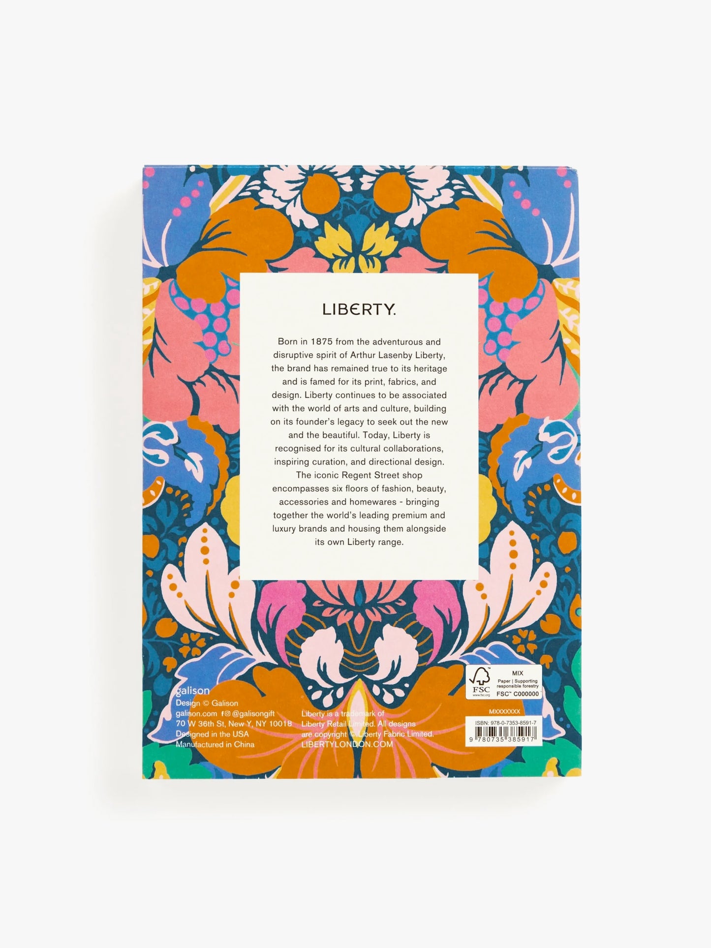 Liberty Premium A5 Notebook - Glastonbury