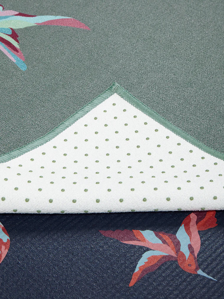 Manduka Yogitoes Hummingbird Collection Yoga Mat Towel - Flock