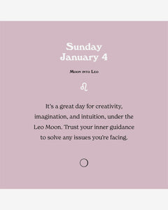 Moonology Calendar 2026