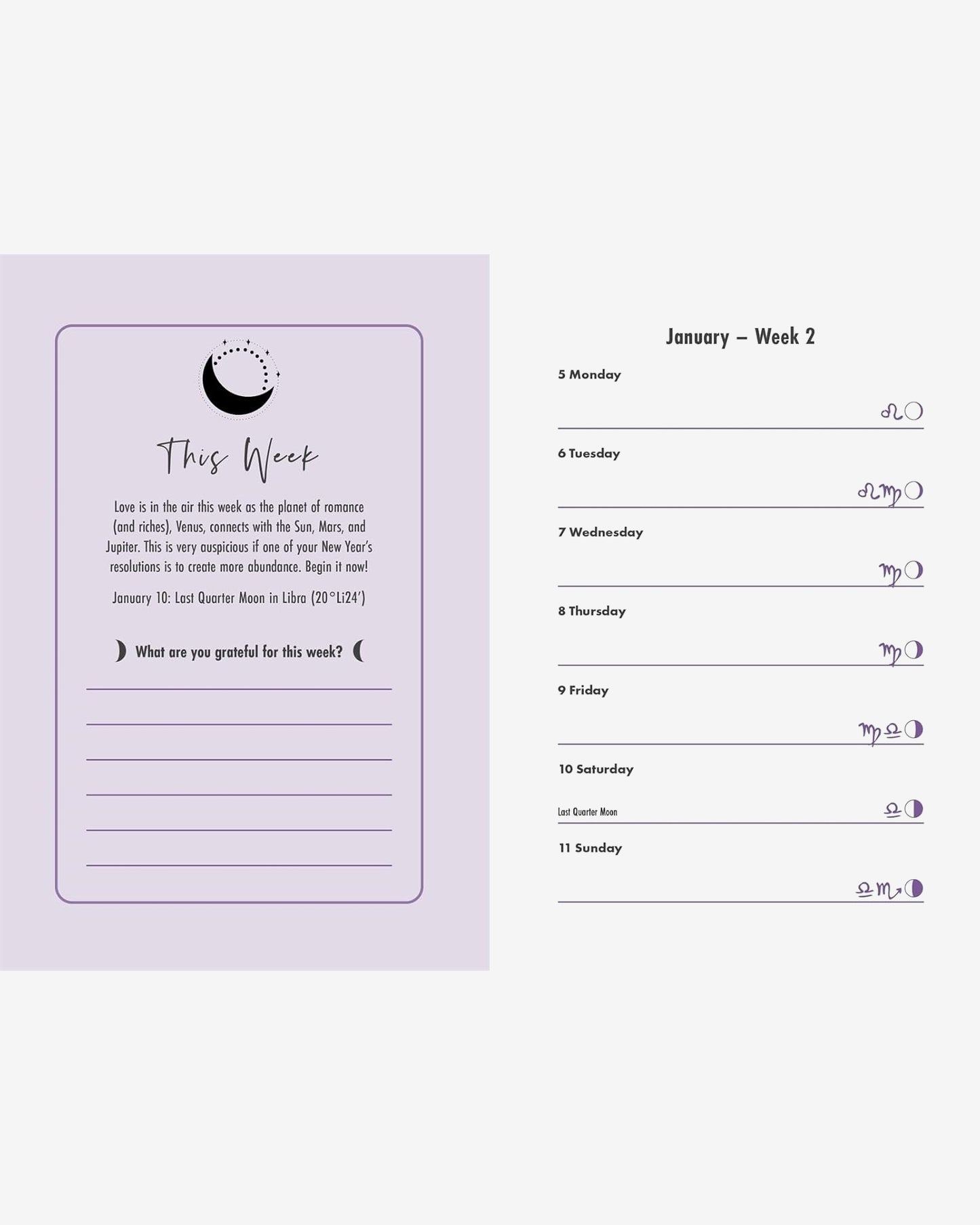 Moonology Diary 2026