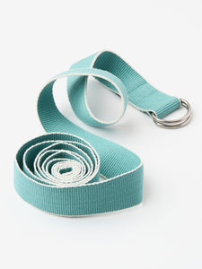 Yogamatters Organic Cotton Chambray D-ring Yoga Belt