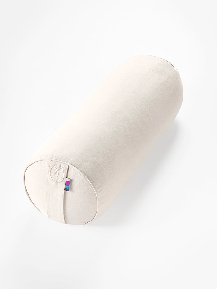 Yogamatters Organic Cotton Chambray Buckwheat Bolster