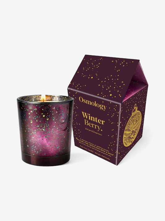 Aery Osmology Scented Glass Candle - Winter Berry