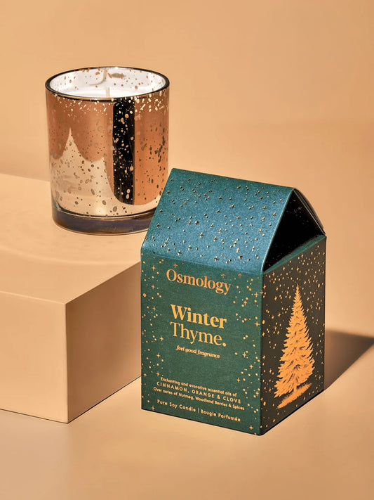 Aery Osmology Scented Glass Candle - Winter Thyme