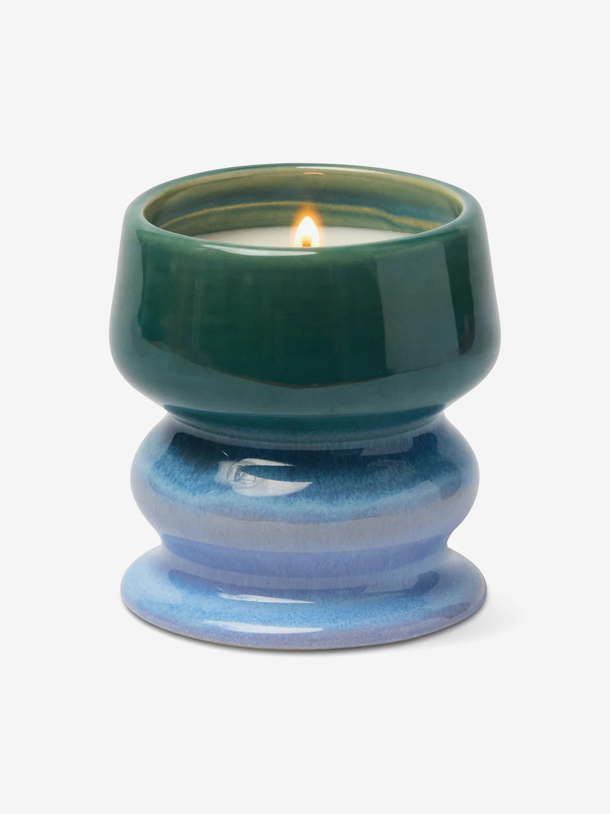 Paddywax Melt Ombre Ceramic Candle - Fresh Air & Sea Salt