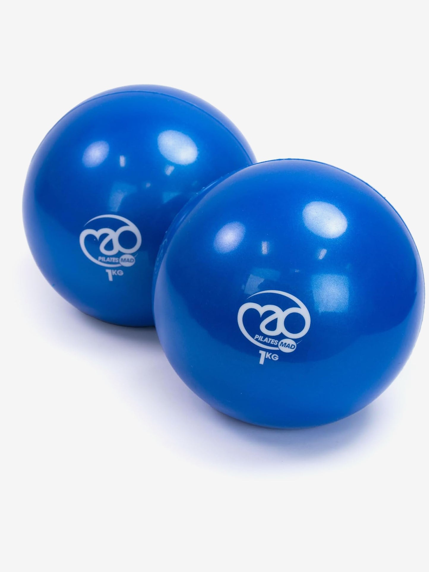 Yoga-Mad Pair of Soft Pilates Weights - 1kg