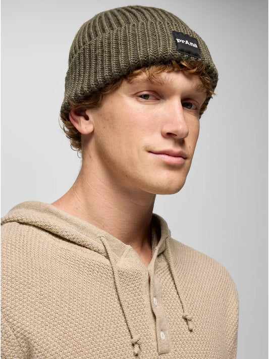 prAna Logo Beanie - Pistachio