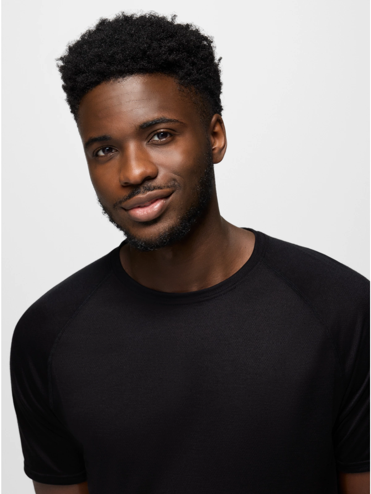 prAna Natural Flow S/S Crew Tee - Black