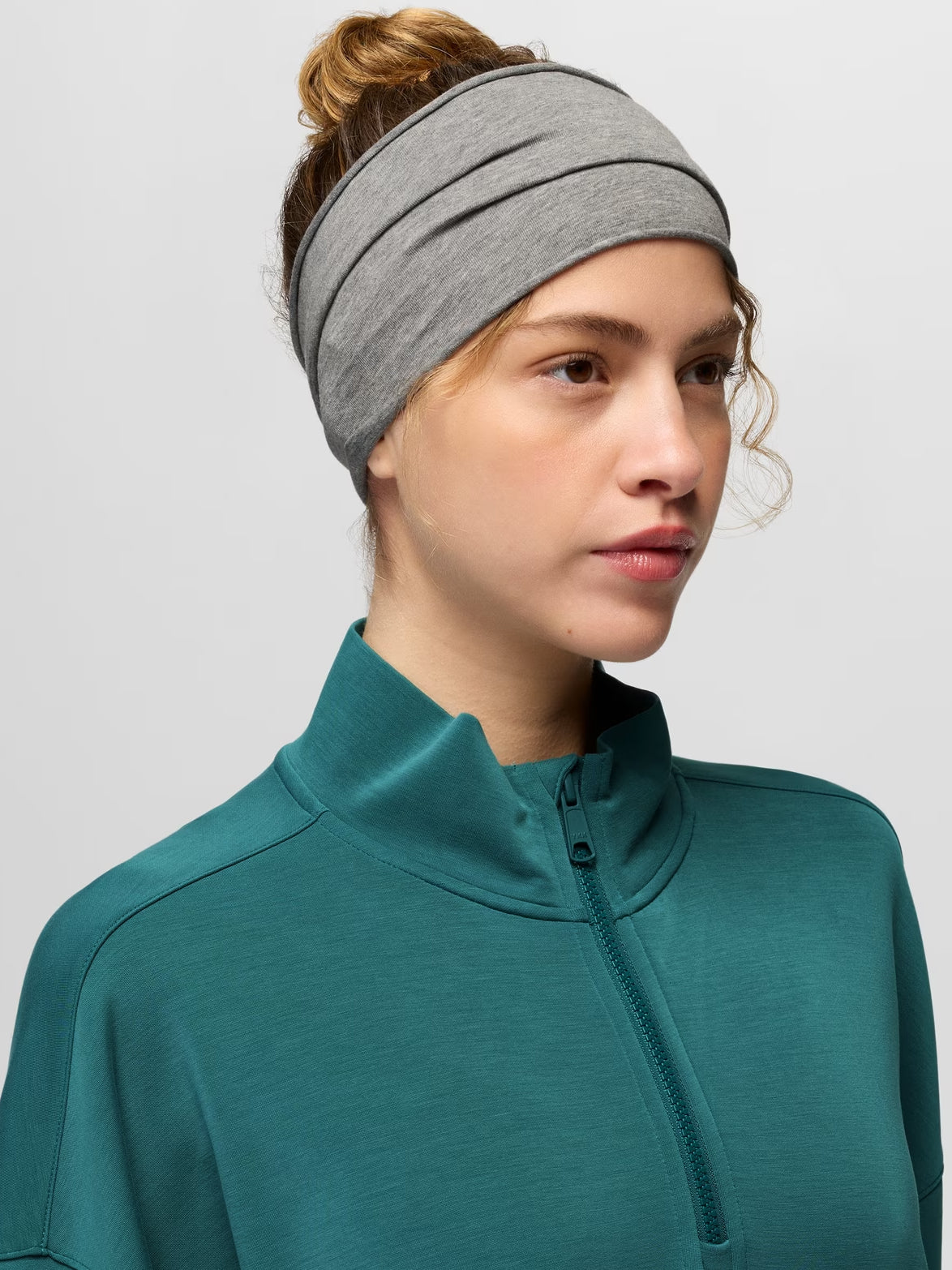 prAna Organic Headband - Heather Grey